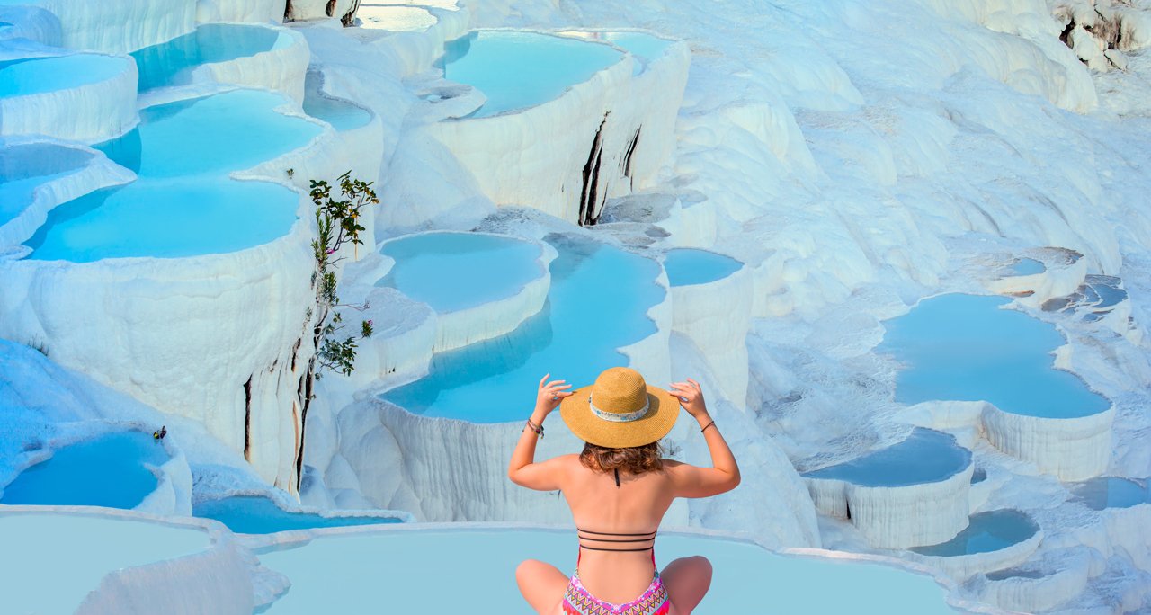 Pamukkale and Hierapolis Discovery Tour from Kusadasi Port and Hotel
